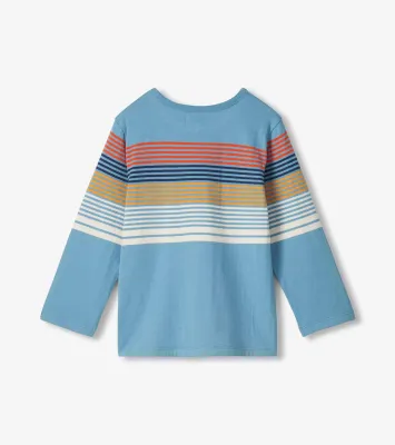 Hatley Layering Top Blue Shadow