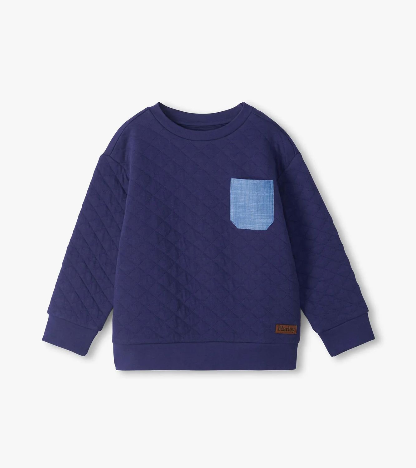 Hatley Quilted Pullover Patriot Blue