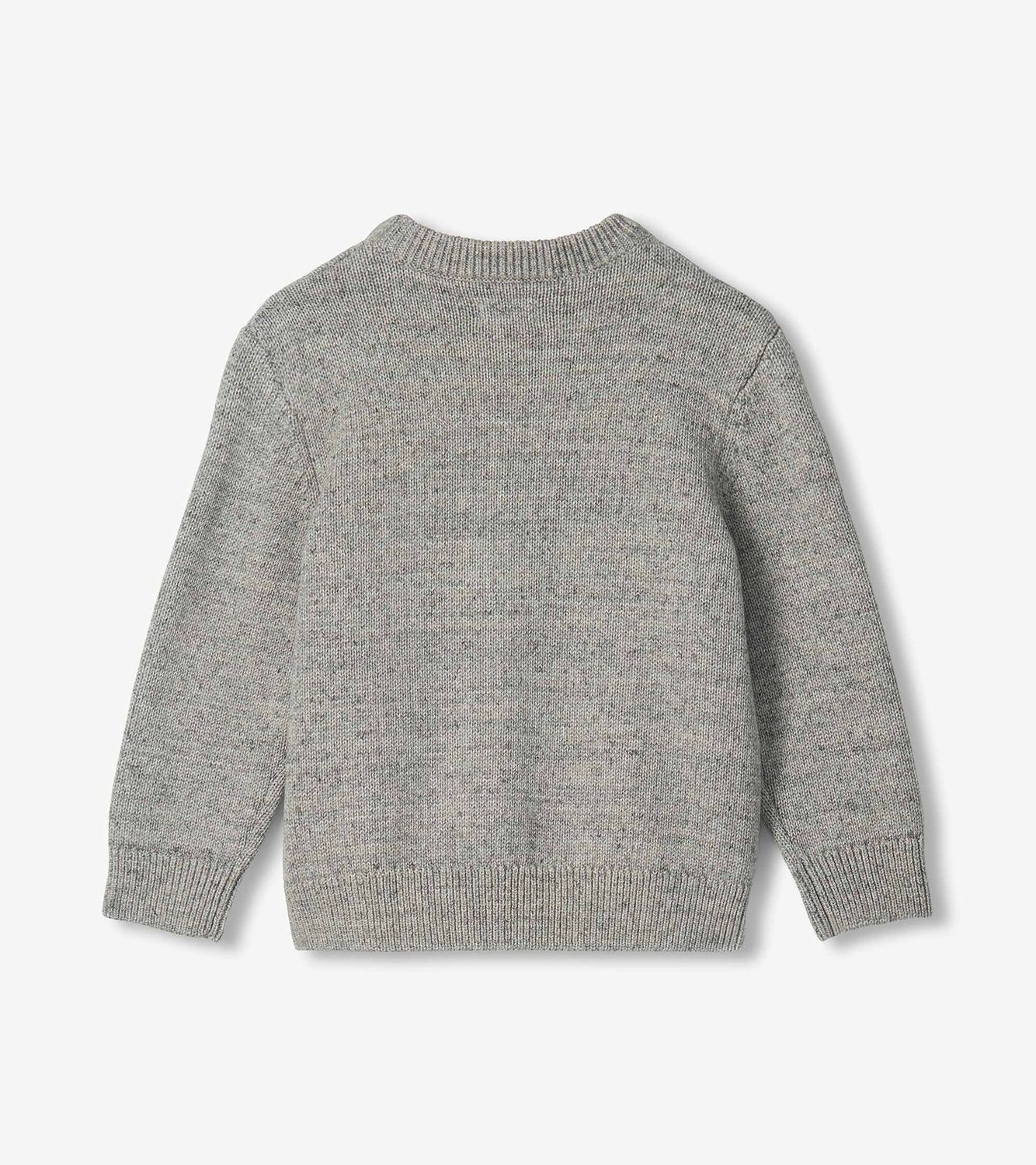 Hatley Crew Neck Sweater Hockey Athletic Grey Melange