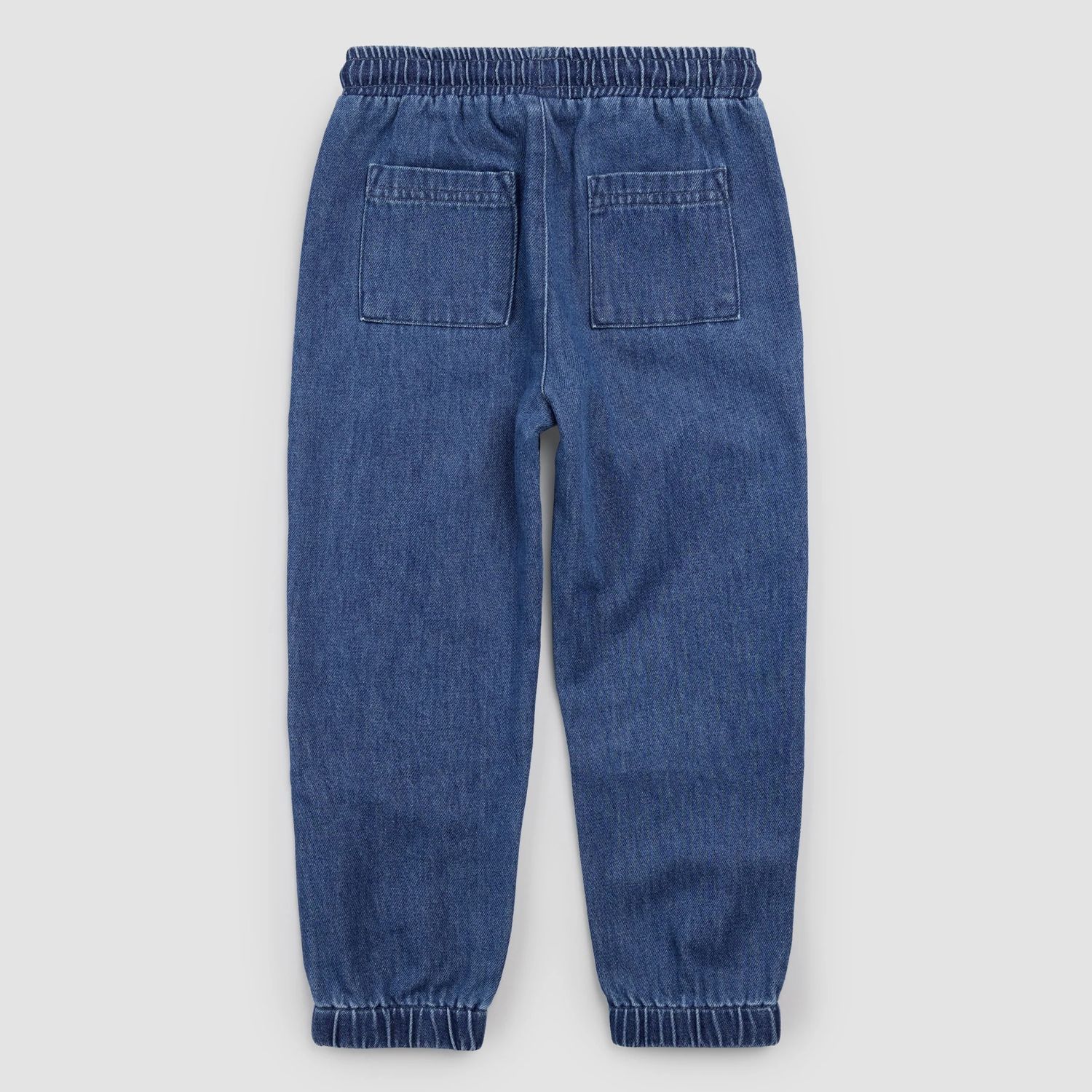 Miles The Label Woven Denim Jogger Blue Denim