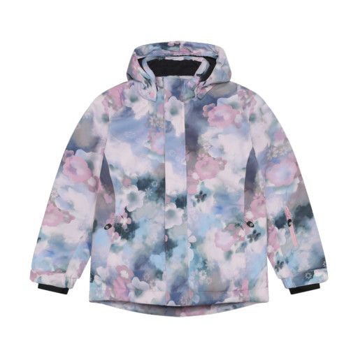 Color Kids Ski Jacket Printed Mauve Mist, Size: 3y