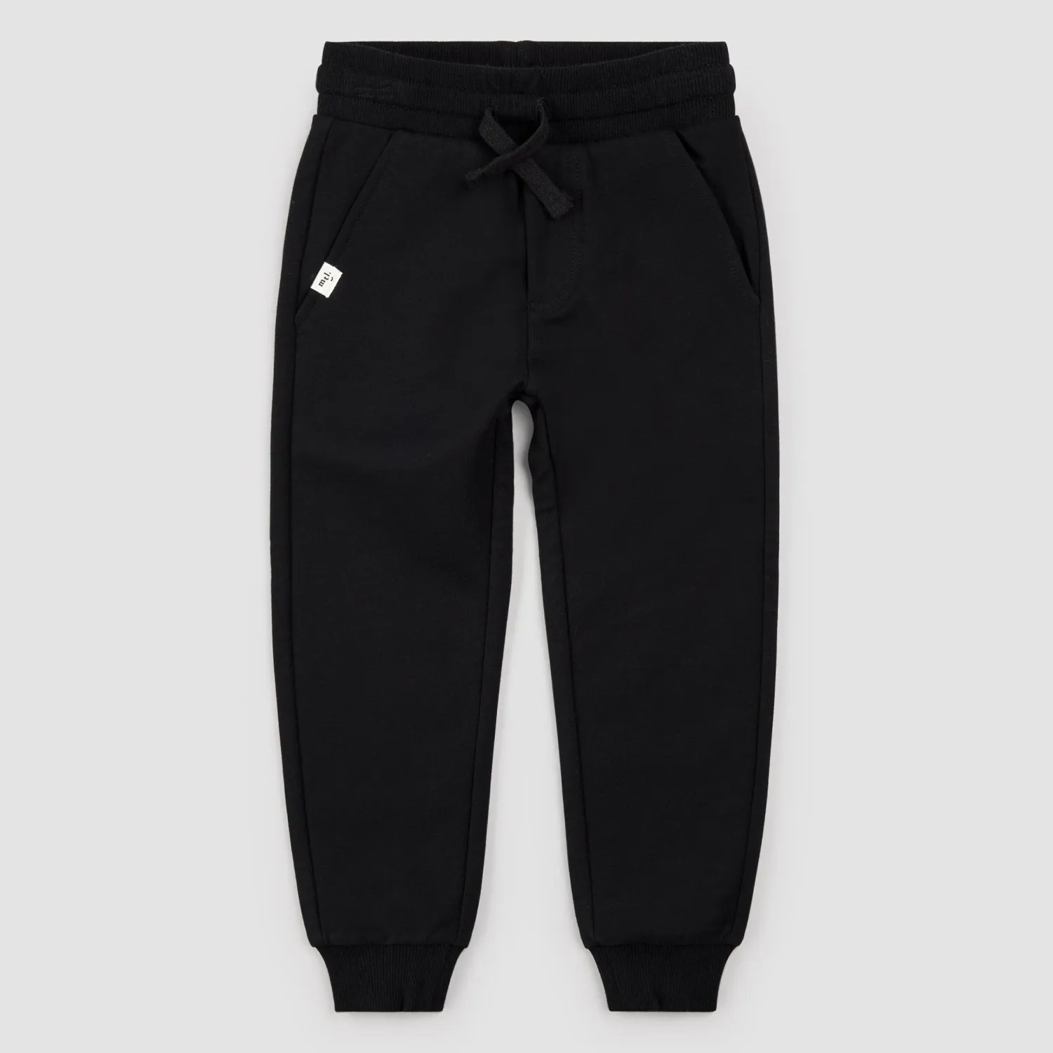 Miles The Label Knit Jogger Pant Black, Size: 3