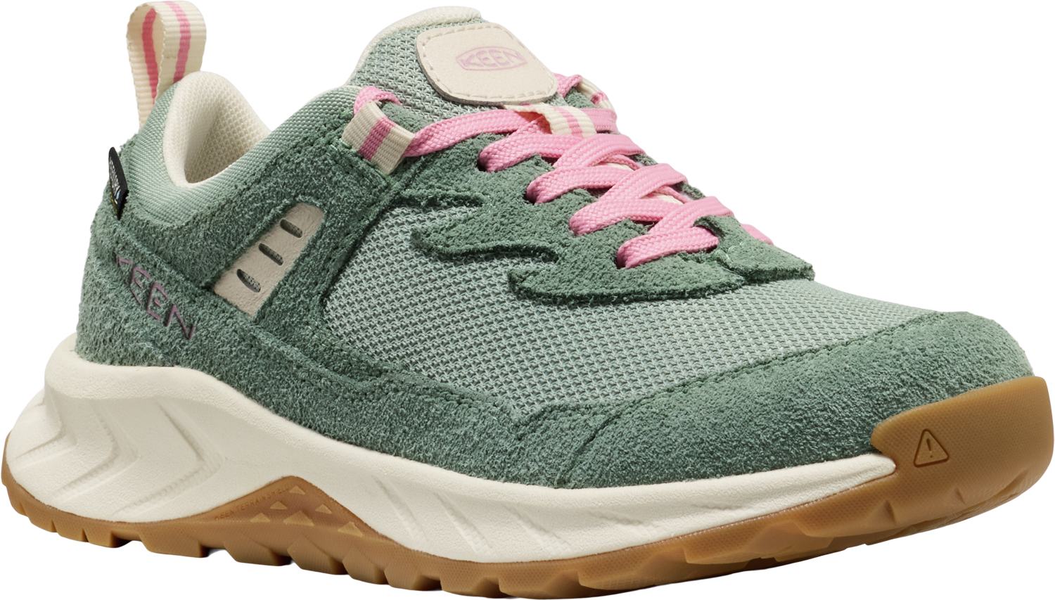 Keen Hightrail WP Shoe, Color: Lily Pad/Cashmere Rose, Size: 1