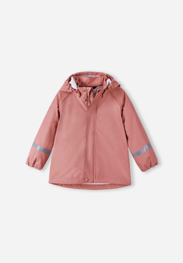 Reima Raincoat Lampi, Color: Rose Blush, Size: 2T