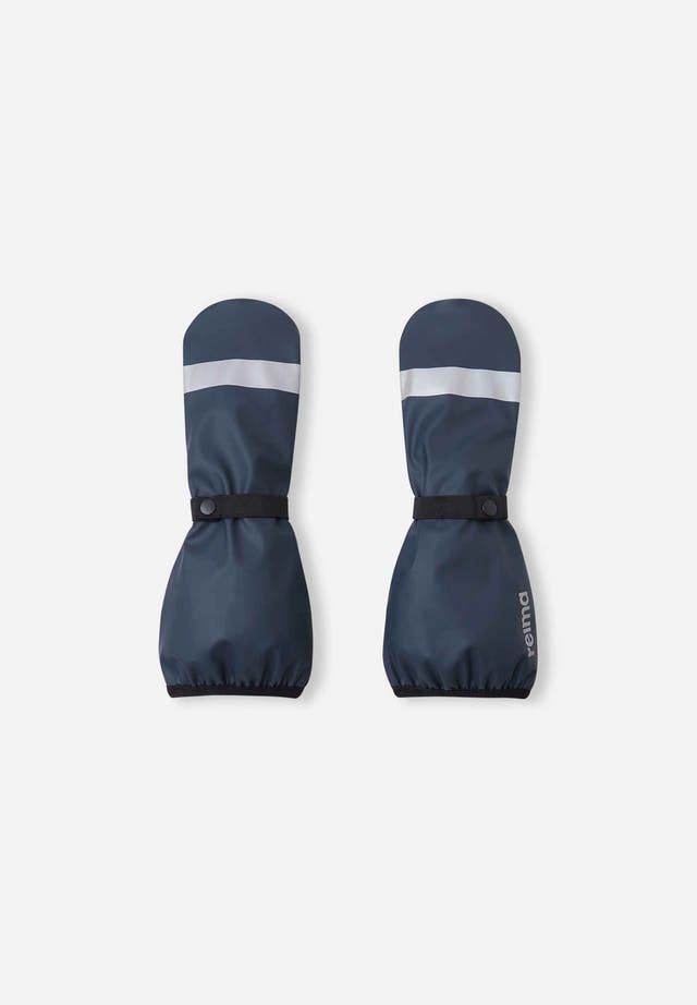 Reima Rain Mittens Puro, Color: Navy, Size: 1-2Y