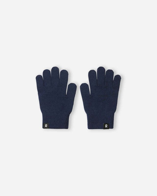 Reima Knitted Gloves Sormin, Color: Navy, Size: 2-6Y