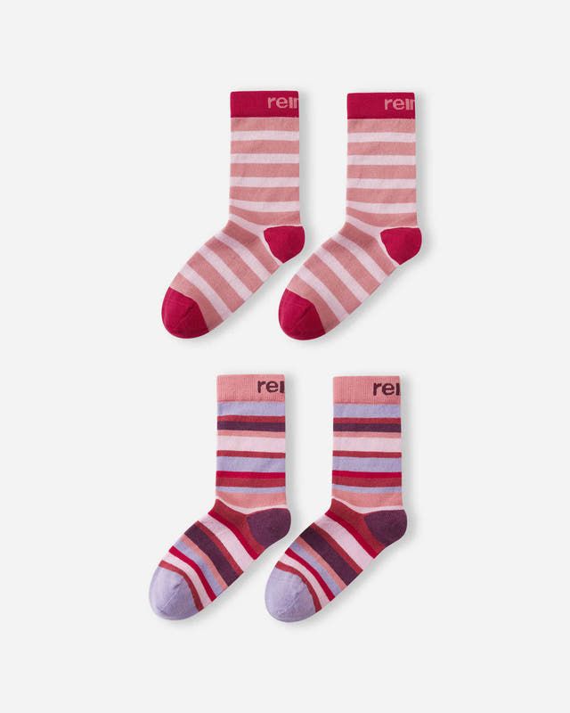 Reima Socks Parit, Color: Rose Blush, Size: 3.5-5.5