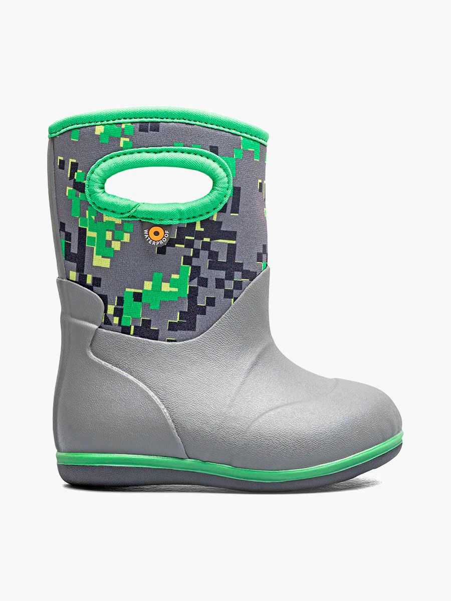Bogs Baby Classic Crafted Camo Grey Multi