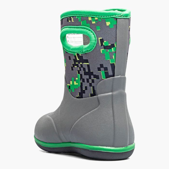 Bogs Baby Classic Crafted Camo Grey Multi
