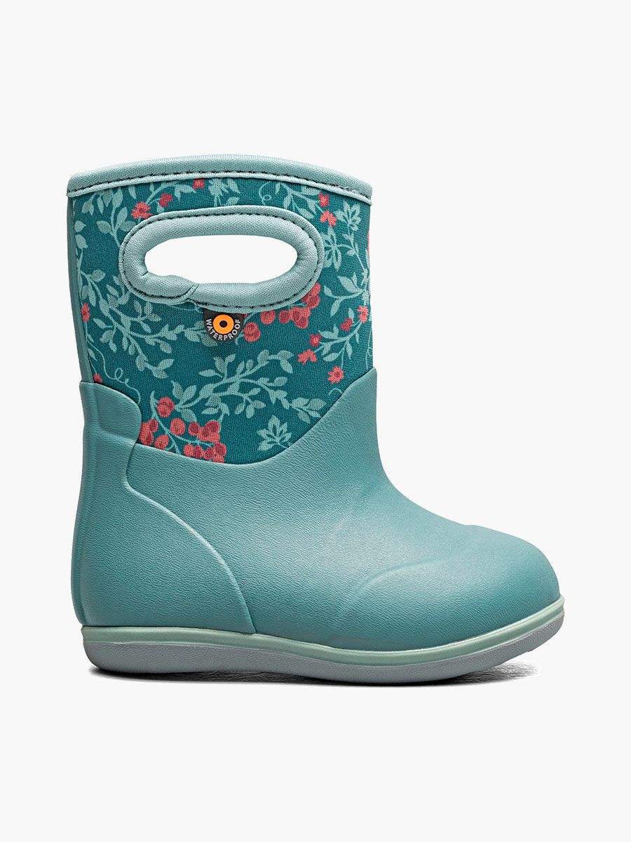 Bogs Baby Classic Demure Floral Misty Blue