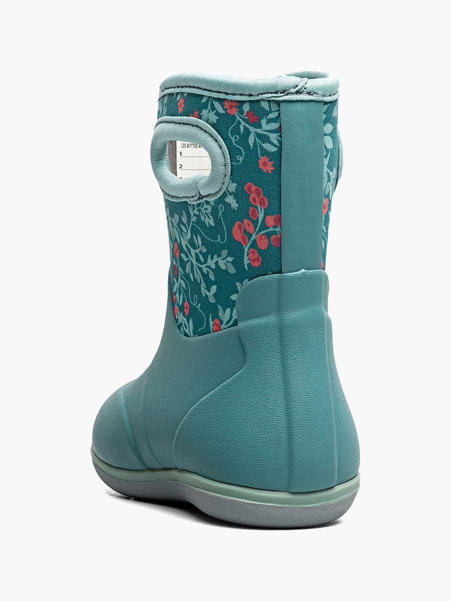 Bogs Baby Classic Demure Floral Misty Blue