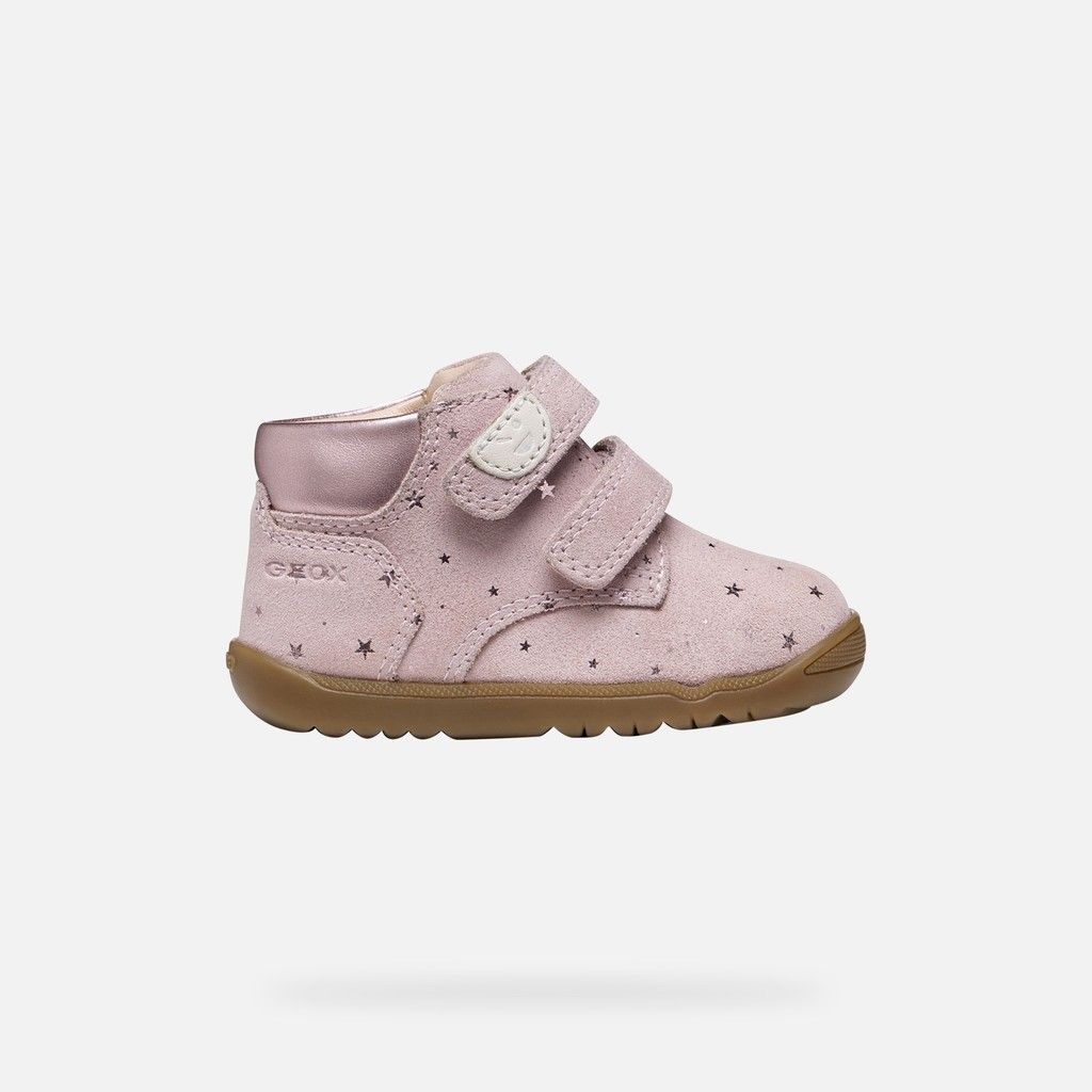 Geox Macchia Baby Shoe Old Rose