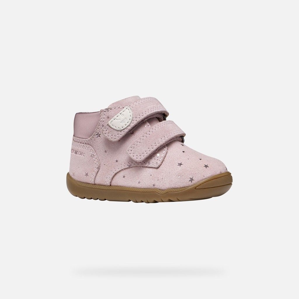 Geox Macchia Baby Shoe Old Rose