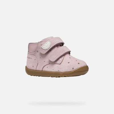 Geox Macchia Baby Shoe Old Rose