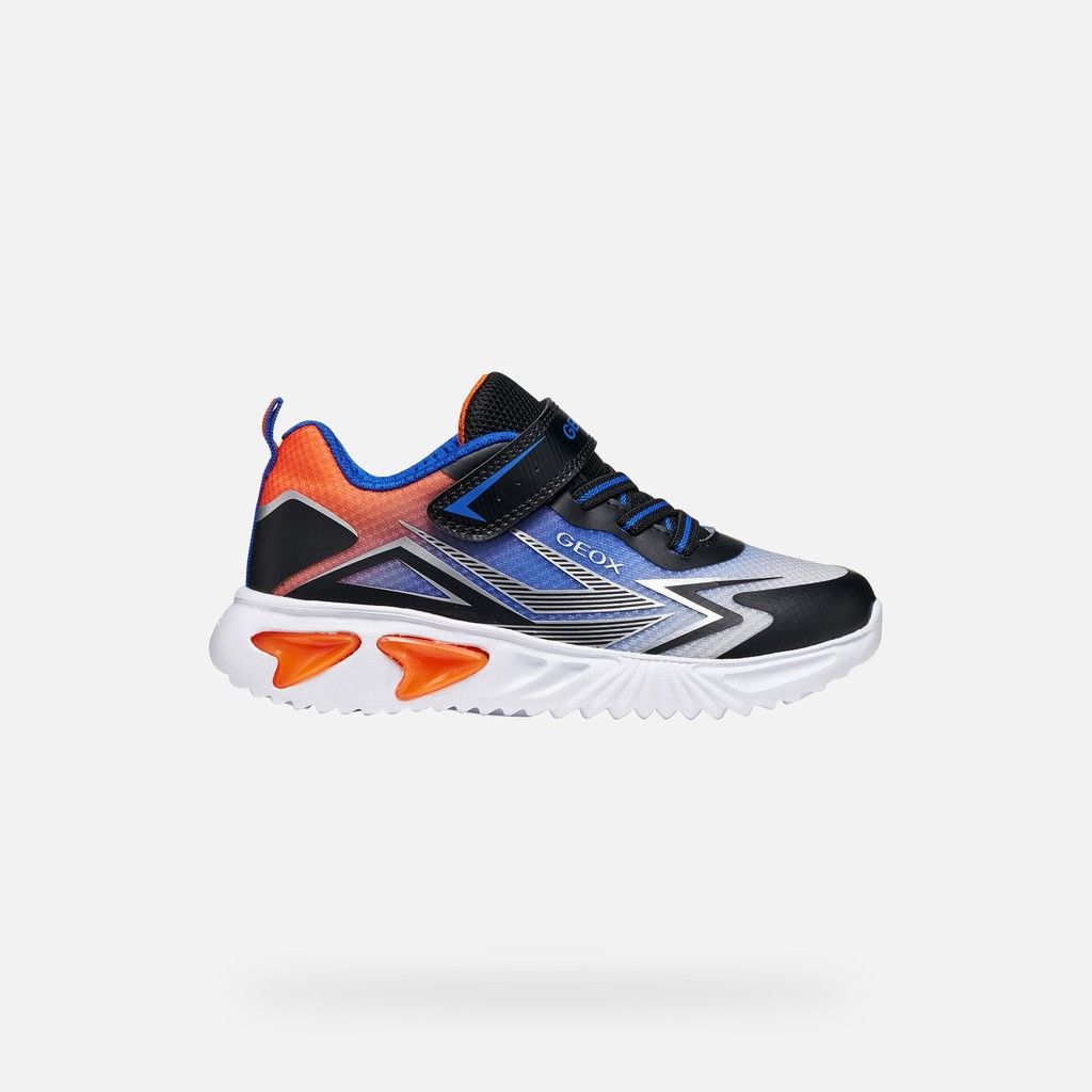 Geox Assister Sneaker Black/Orange
