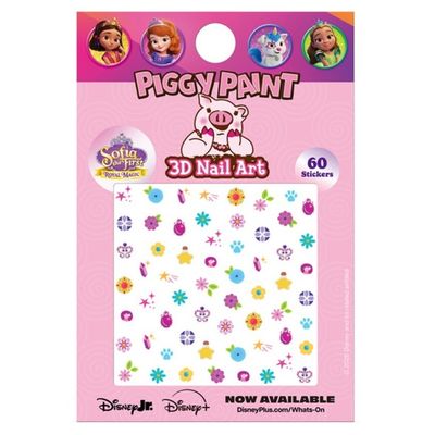 Piggy Paint Nail Art Sofia the First: Royal Magic 3D Nail Art