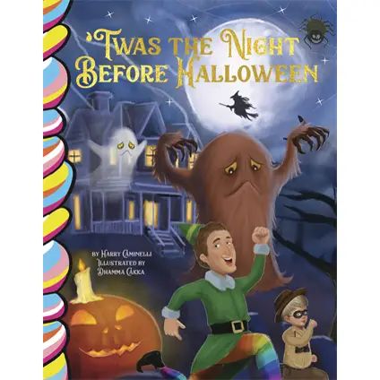 Taffy Tales Books 'Twas the Night Before Halloween Board Book