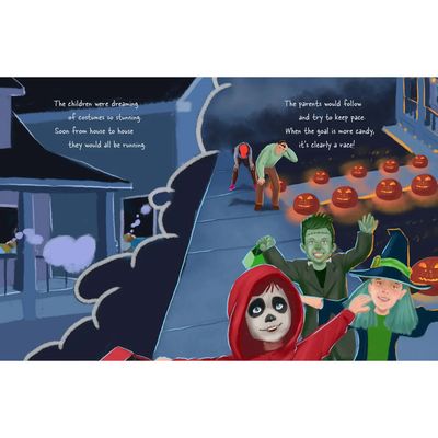 Taffy Tales Books 'Twas the Night Before Halloween Board Book