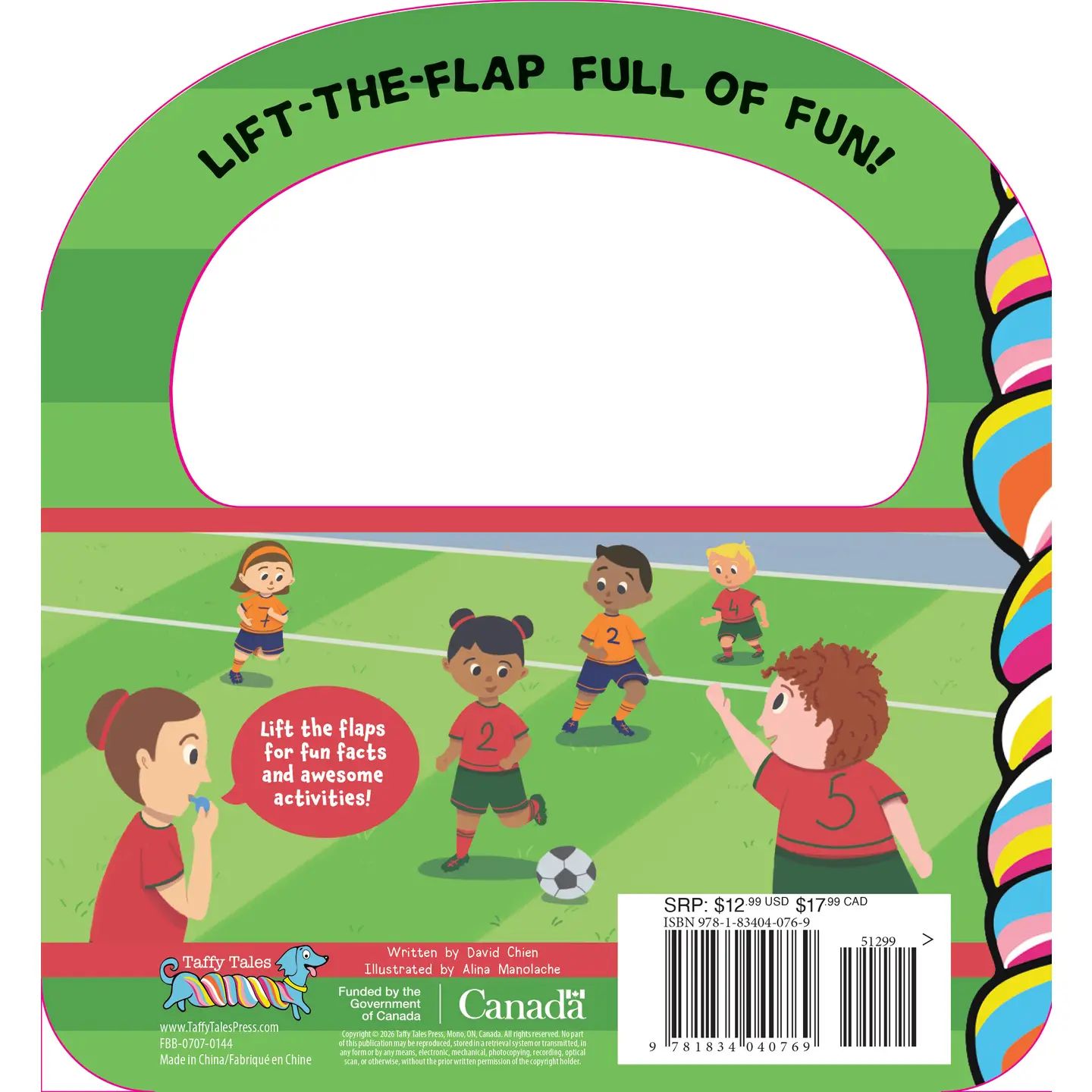Taffy Tales Books I Love Soccer!