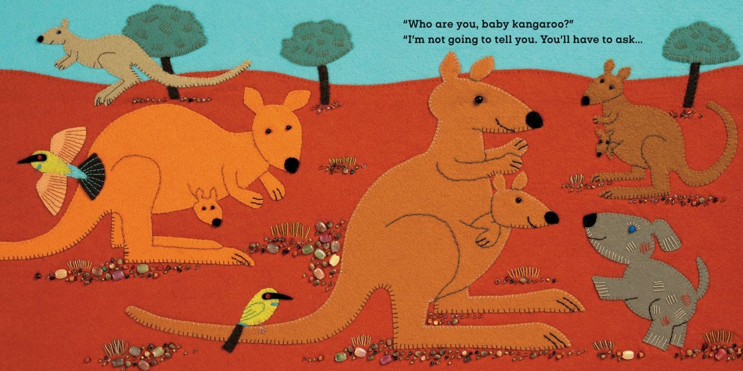 Barefoot Books Baby-Proof Who Are You, Baby Kangaroo?