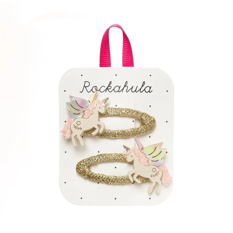 Rockahula Hair Clips Magical Unicorn