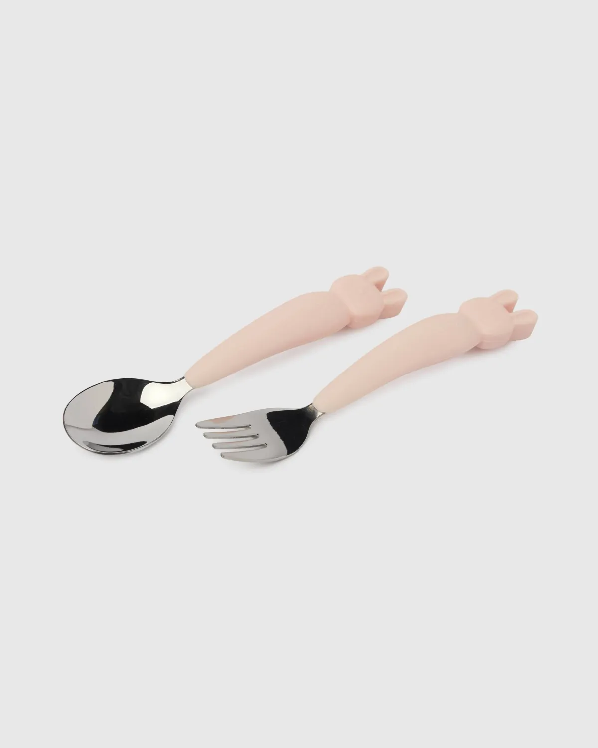 Loulou Lollipop Utensils Set, Color: Bunny