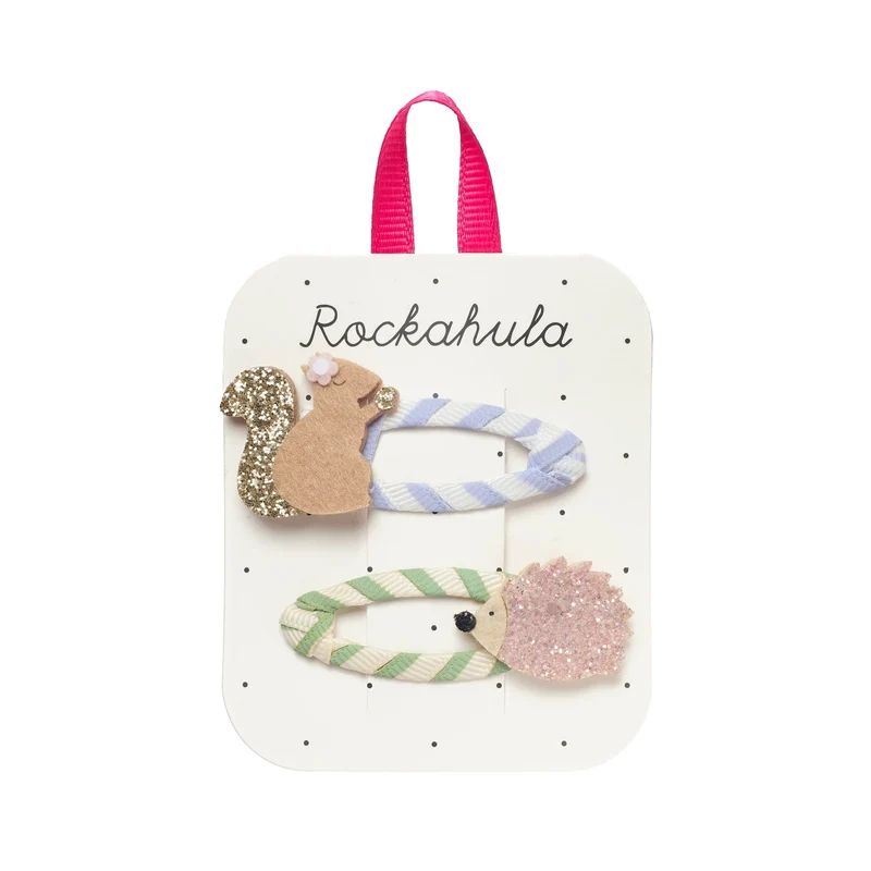 Rockahula Hair Clips Enchanted Forest Friends