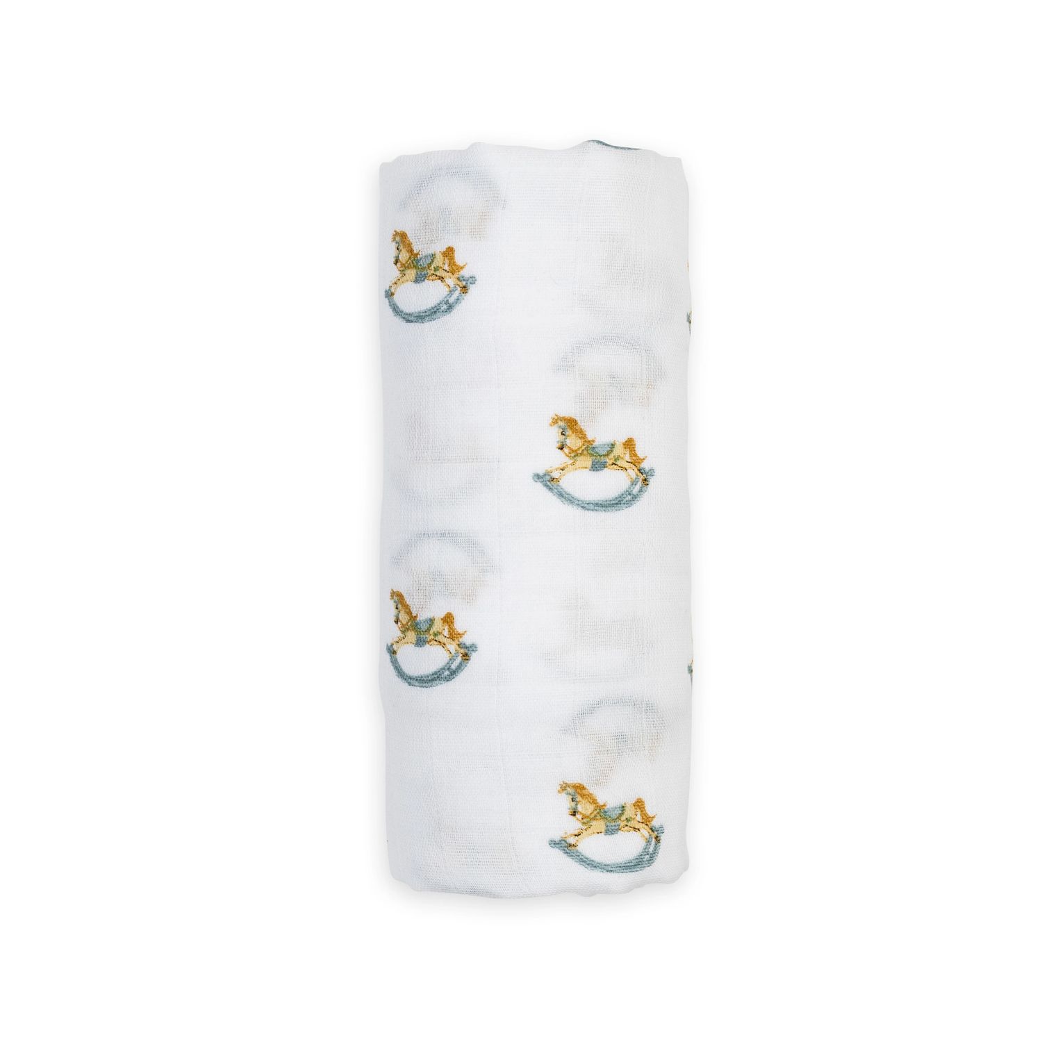 Lulujo Classic Swaddle Rocking Horse 40"x 40"