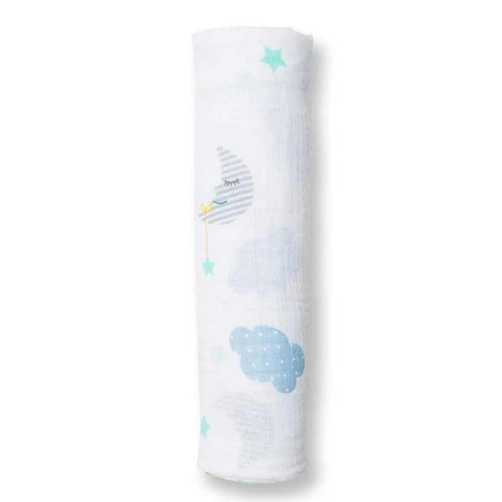 Lulujo Classic Swaddle Dreamland 47"x 47"