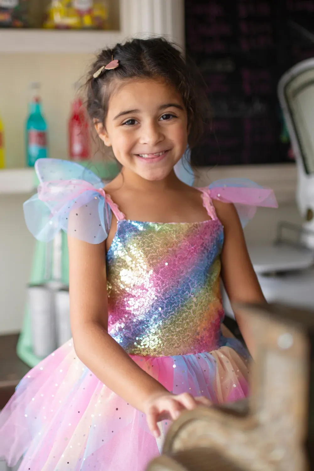 Great Pretenders Rainbow Fairy Dress &amp; Wings