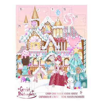 Great Pretenders Candy Cane Manor Holiday Advent Calendar