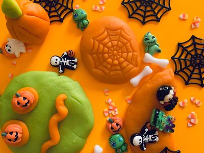 HEY Dough Playdough Halloween