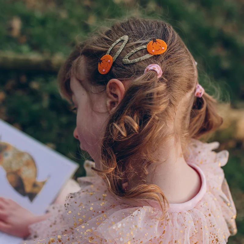 Rockahula Hair Clips Little Pumpkin