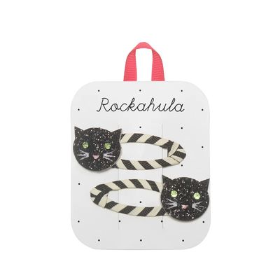 Rockahula Hair Clips Stripy Cat