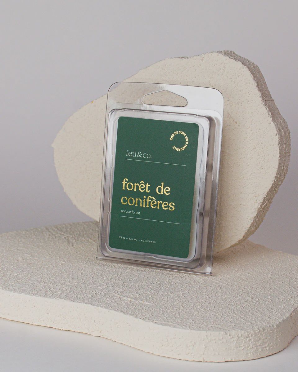 Cubes de cire – Forêt de conifères