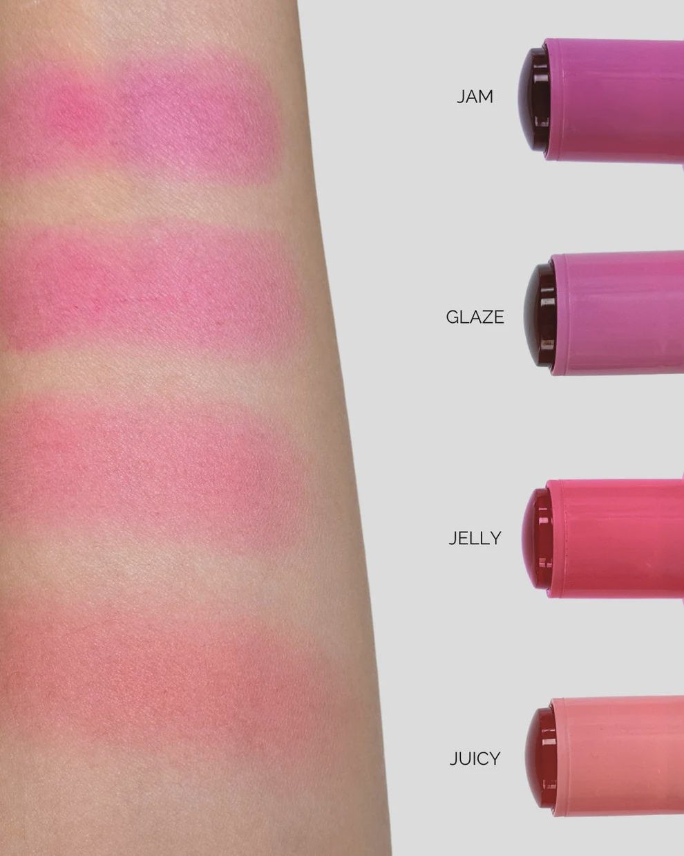 Jelly Glaze Blush teintée lèvres &amp; joues -Juicy