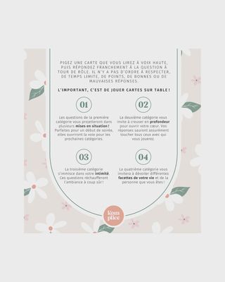 Cartes sur Table – Jeu de conversation