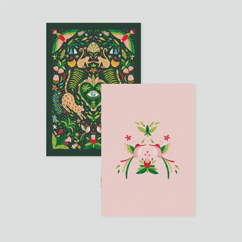 Duo de carnets – Green Jungle