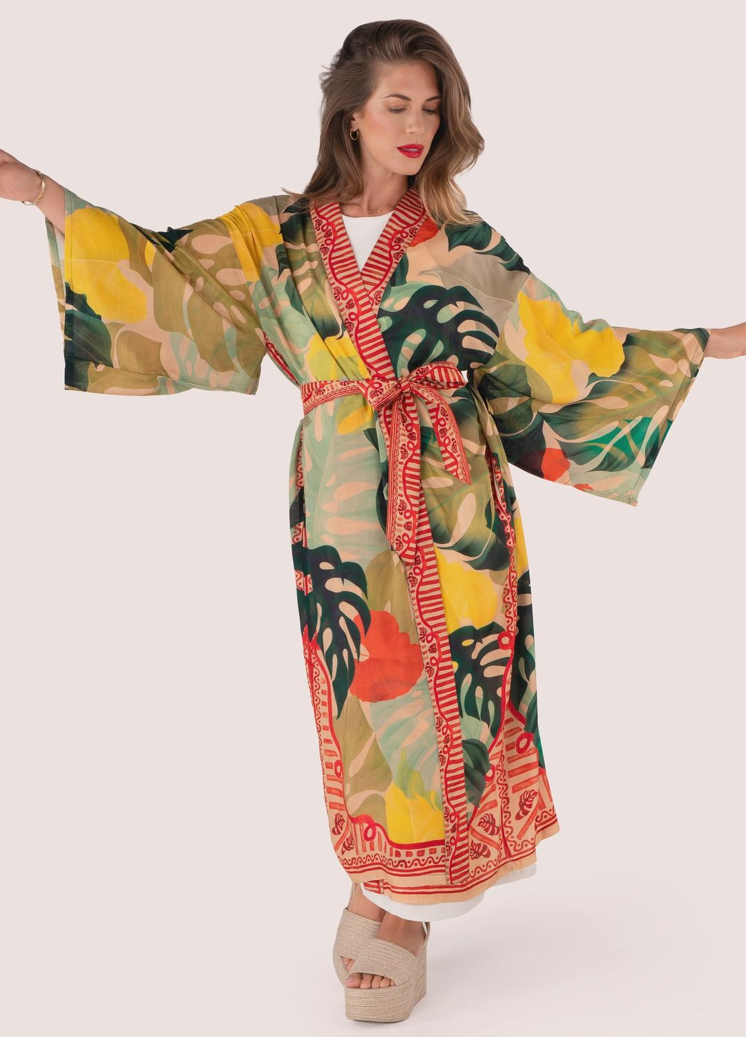 Kimono – Exotic Leaves