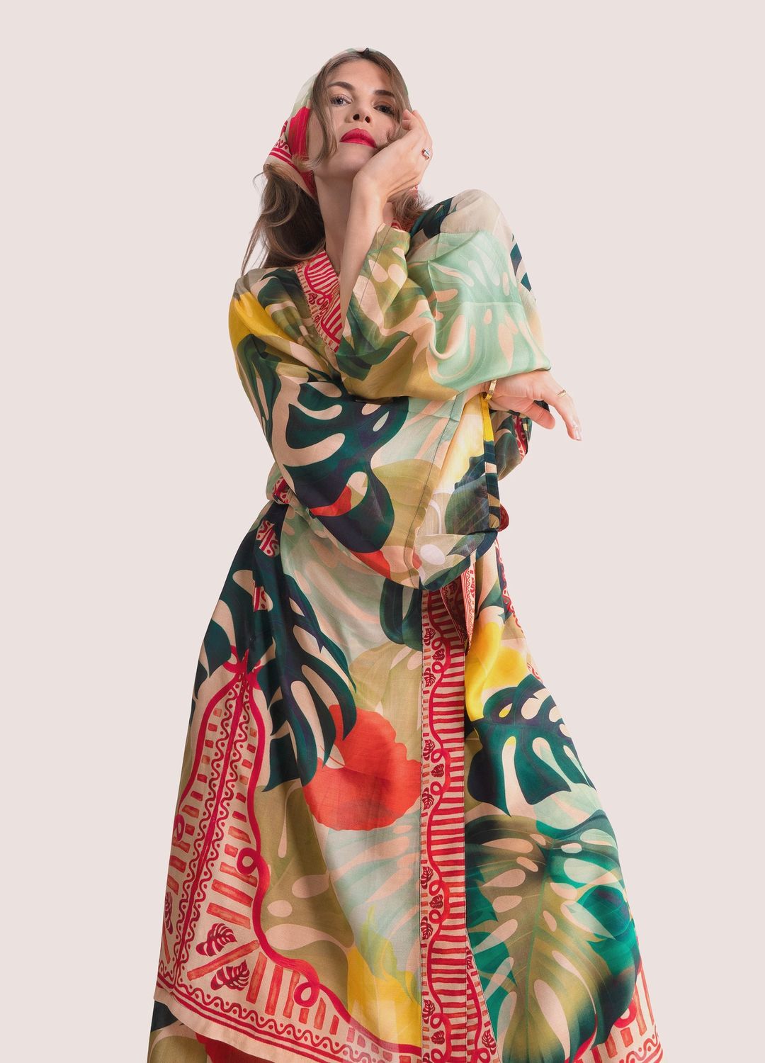Kimono – Exotic Leaves
