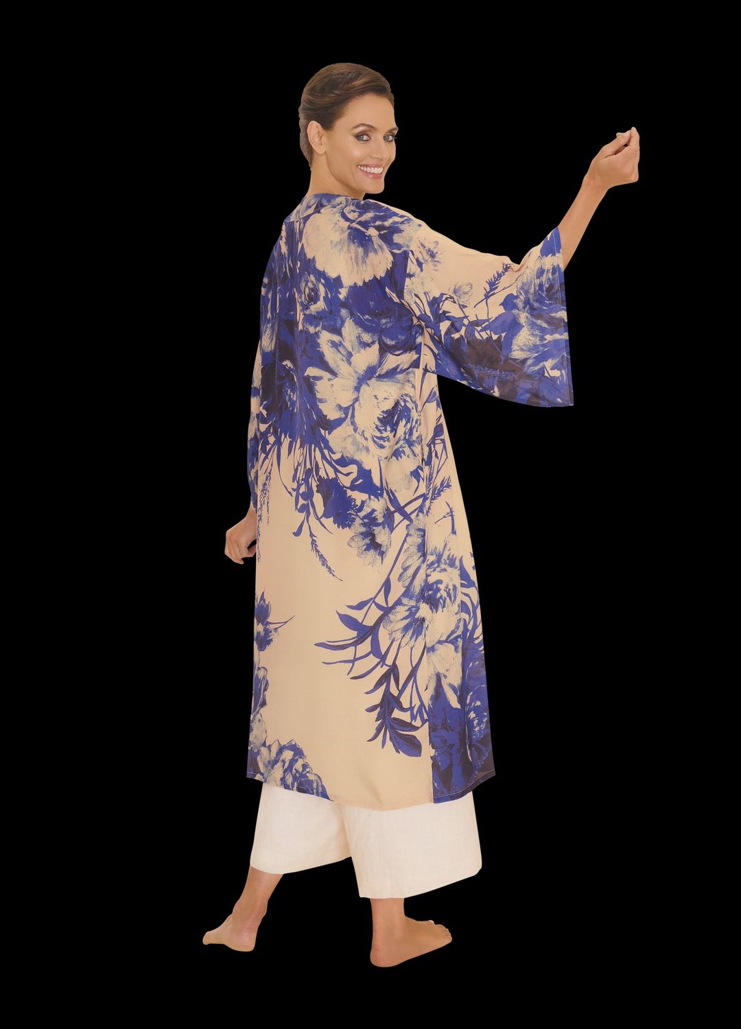 Kimono China  –  Blue Blooms
