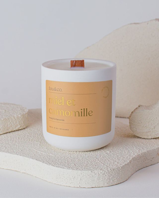 Bougie  – Miel &amp; Camomille