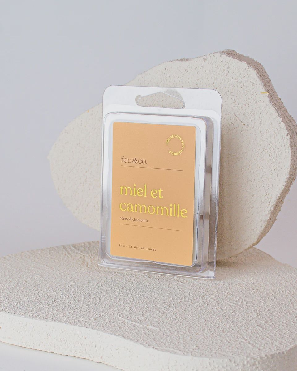 Cubes de cire – Miel &amp; Camomille