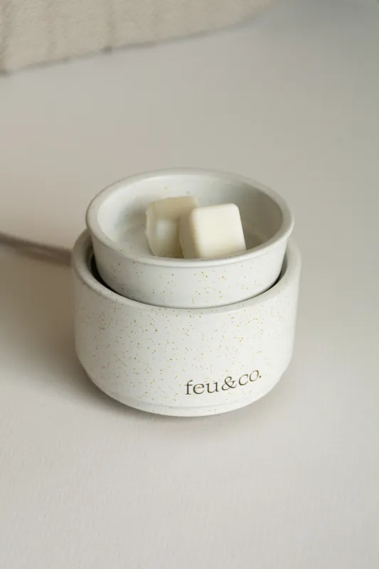 Diffuseur électrique  – Grès blanc