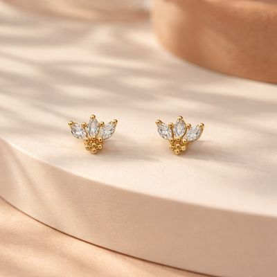NOÉ – Boucles d’oreilles plaqué 18K