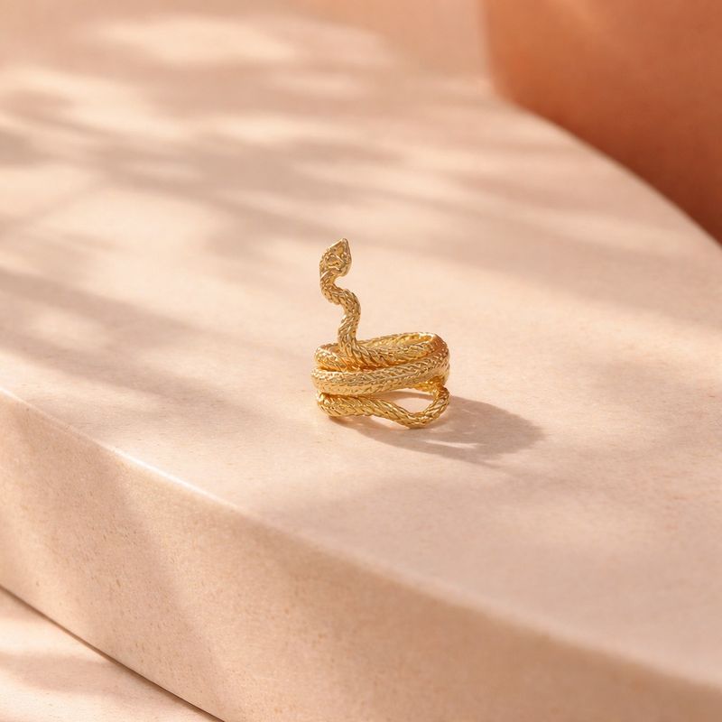 Ivresse – Manchette d'oreille plaqué 18K