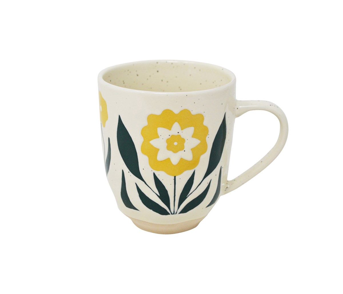 Tasse – Fleurs jaunes