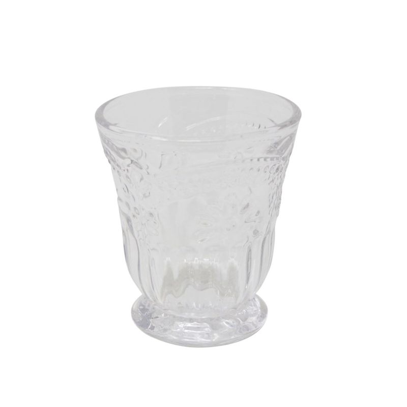 Verre 9oz - Motif en relief