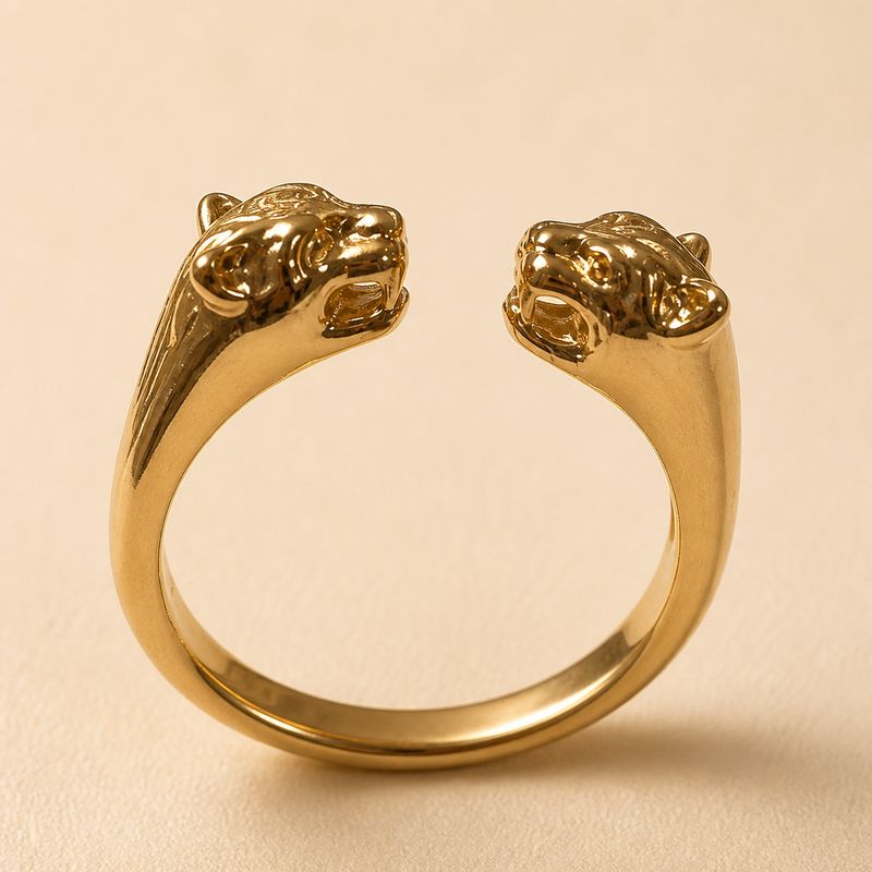 PANTHÉRA - Bague plaqué 18K