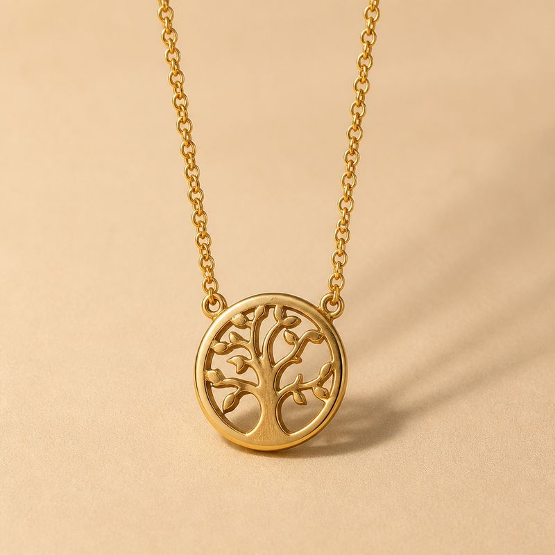 Encrage - Collier plaqué 18K
